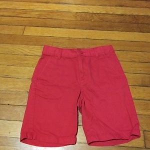 Boys Red Cargo Shorts Size 6